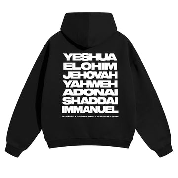 Yeshua Hoodie - Black